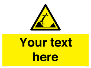 Custom Warning submerged objects